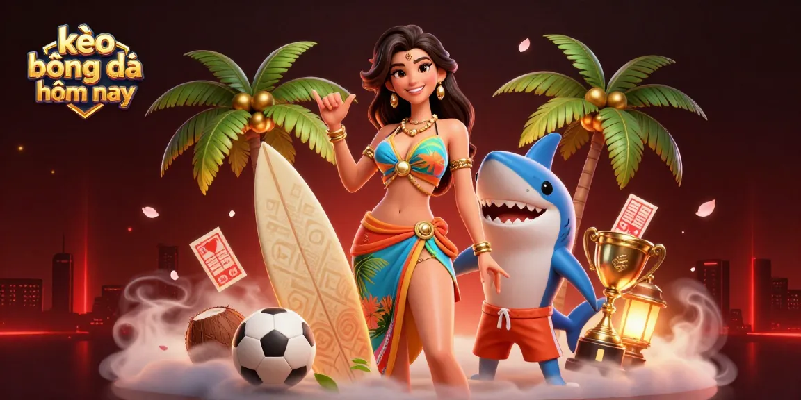 Experience kèo bóng đá hôm nay with engaging sports betting visuals featuring vibrant characters.
