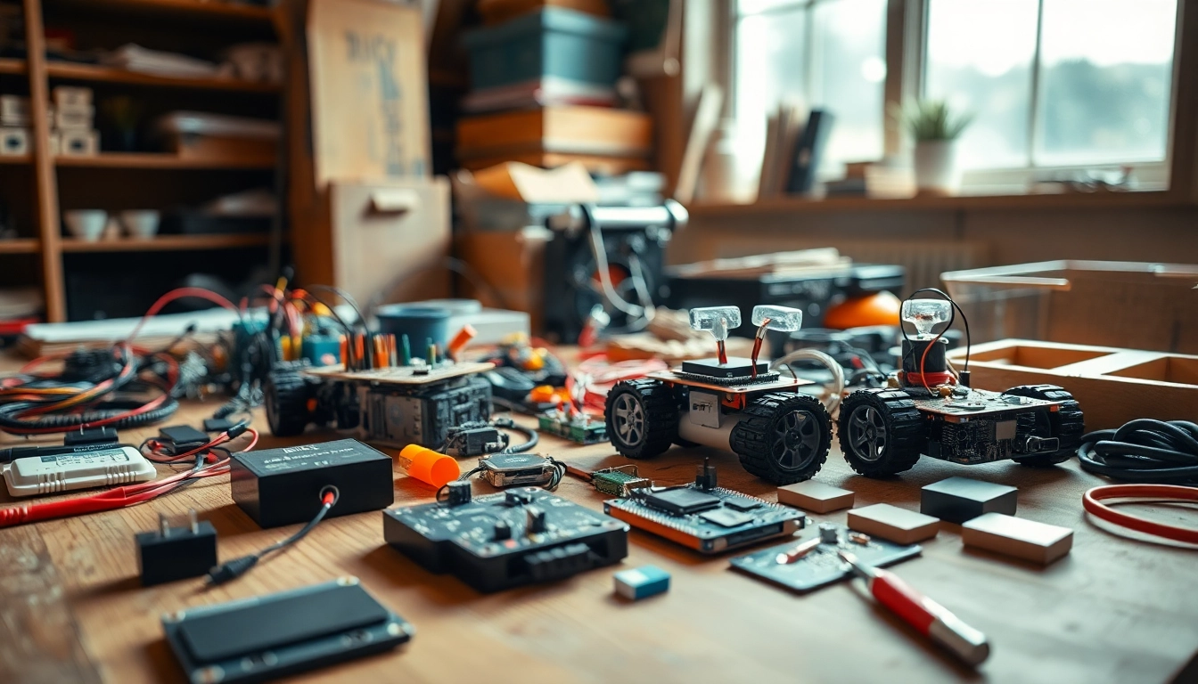 Botland bietet eine Vielzahl an Robotik-Kits und elektronischen Komponenten zur kreativen Nutzung.