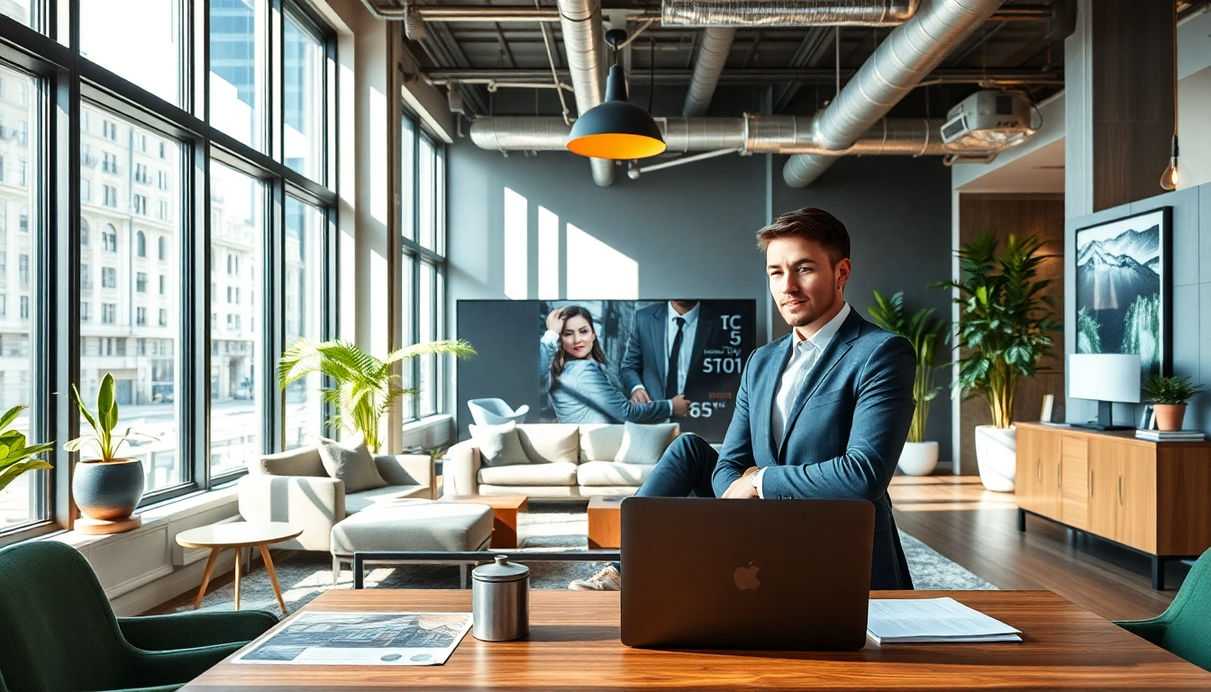Immobilienmakler Frankfurt Riedberg präsentiert modernes Büro und wertvolle Immobilien.