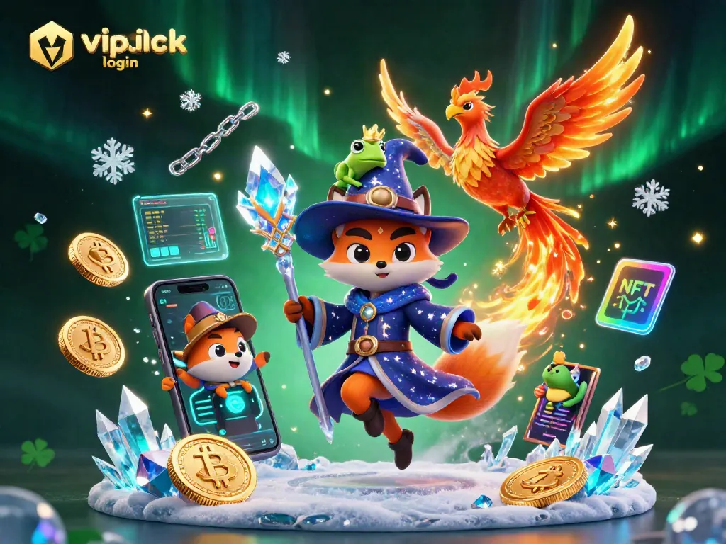 Access your vipluck login and experience thrilling crypto gameplay with enchanting characters.